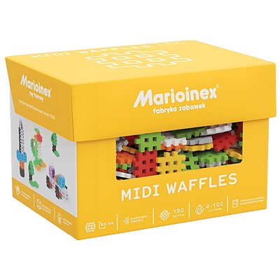 Marioinex Midi Waffle 150 elementów