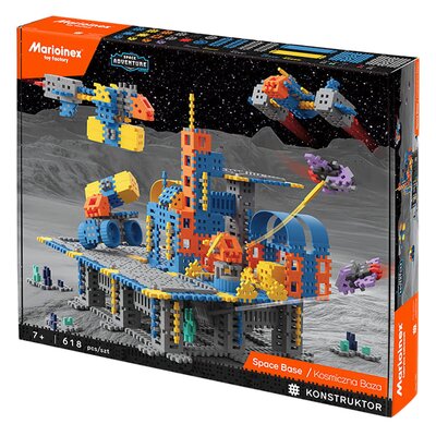 Mario-Inex Klocki Mini Waffle Kosmiczna Baza 453181