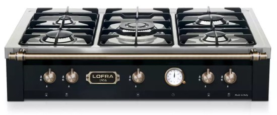 Płyta gazowa LOFRA Range Top Dolcevita 90 NERO MATT TRNM96/5/Bronze