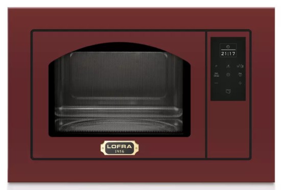 Kuchenka mikrofalowa LOFRA DOLCEVITA 60 ROSSO BURGUNDY FRMRR6TME Touch