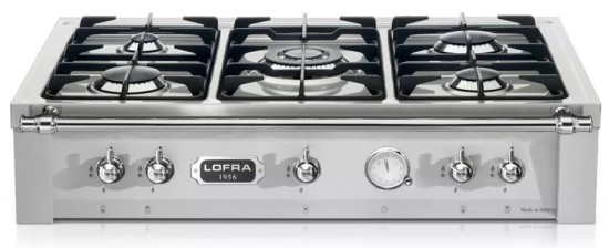 Lofra Range Top Dolcevita 90 ACCIAIO SATINATO TRS96/5/Chrome