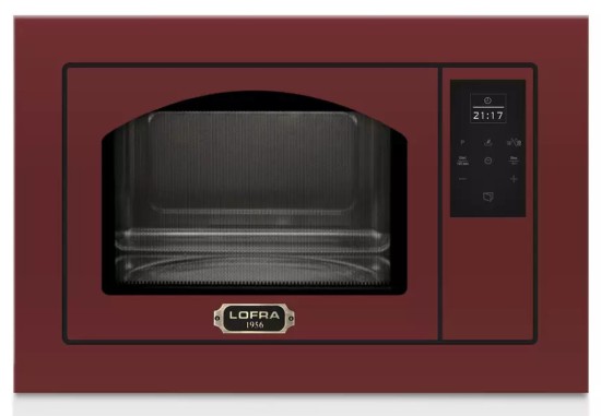 Kuchenka mikrofalowa LOFRA DOLCEVITA 60 ROSSO BURGUNDY FRMRR6TME/Bronze Touch