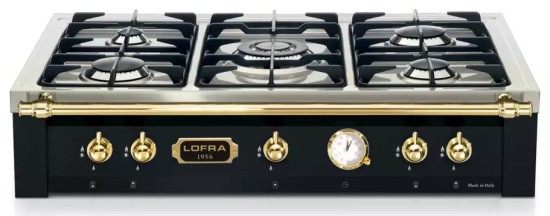 Płyta gazowa LOFRA Range Top Dolcevita 90 NERO MATT TRNM96/5