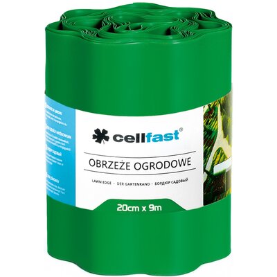 CELLFAST Obrzeże ogrodowe 20 cm x 9 mb zielone