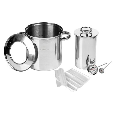 Browin Zestaw z płaszczem wodnym - szynkowar 1,5kg + garnek