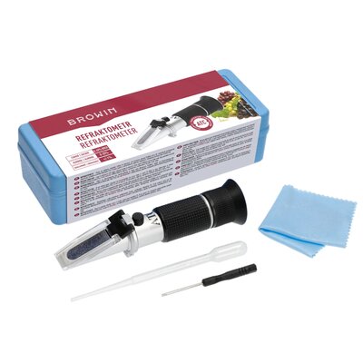 Browin Refraktometr do pomiaru cukru 0 - 40% Brix Akc000173