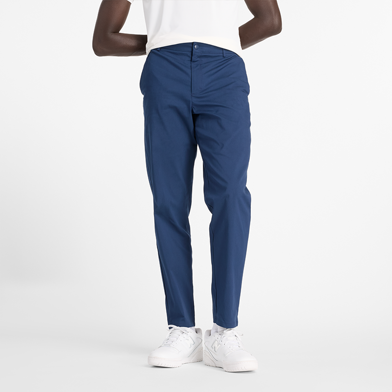 Spodnie męskie New Balance MP43554NNY  granatowe