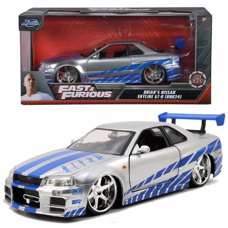 F&F 2002 Nissan Skyline 1:24 - Jada
