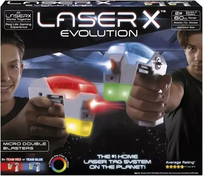 Laser X Evolution Mikro Blaster - zestaw - TM Toys