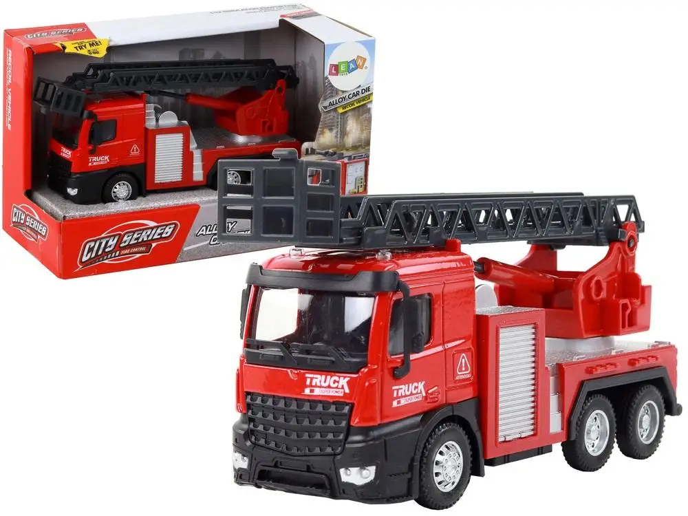 Wóz strażacki z drabiną - Leantoys