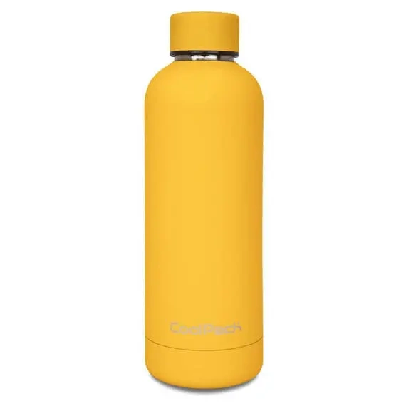 Butelka 500ml termiczna metalowa Coolpack Bonet Mustard - PATIO