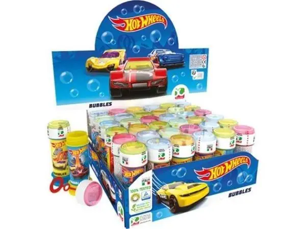 Bańki mydlane 60ml Hot Wheels (36szt) - Artyk