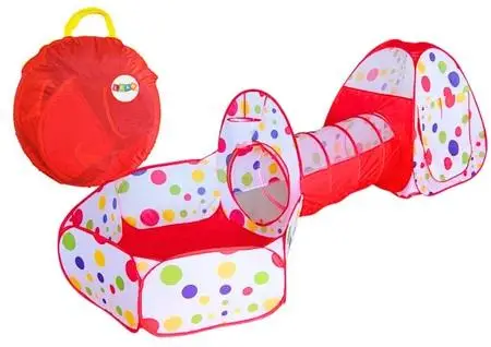 Plac zabaw dla dzieci z basenem na kulki - Leantoys