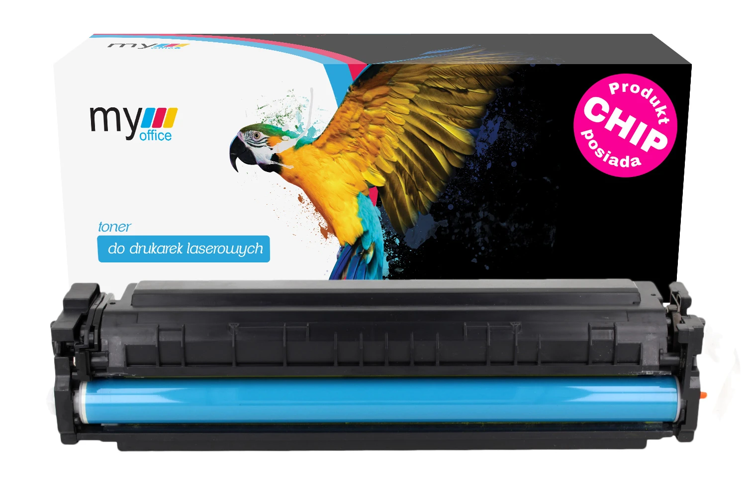Zamiennik tonera HP W2212X Y (207X) z CHIPem marki My Office
