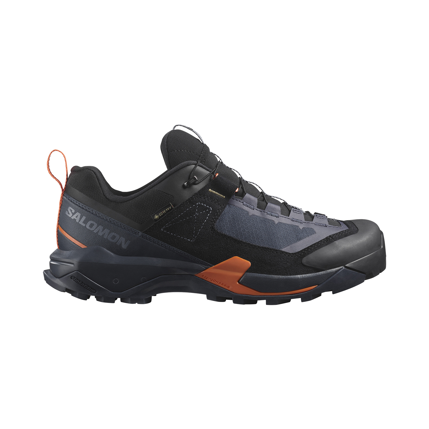 Męskie buty turystyczne Salomon X Ultra Alpine GTX blue nights/black/red orange - 8,5