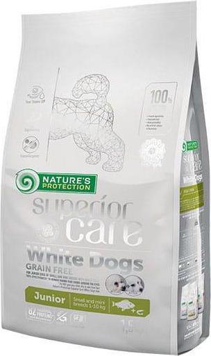 Natures Protection Superior White Dog Junior Small Breeds 1,5 kg