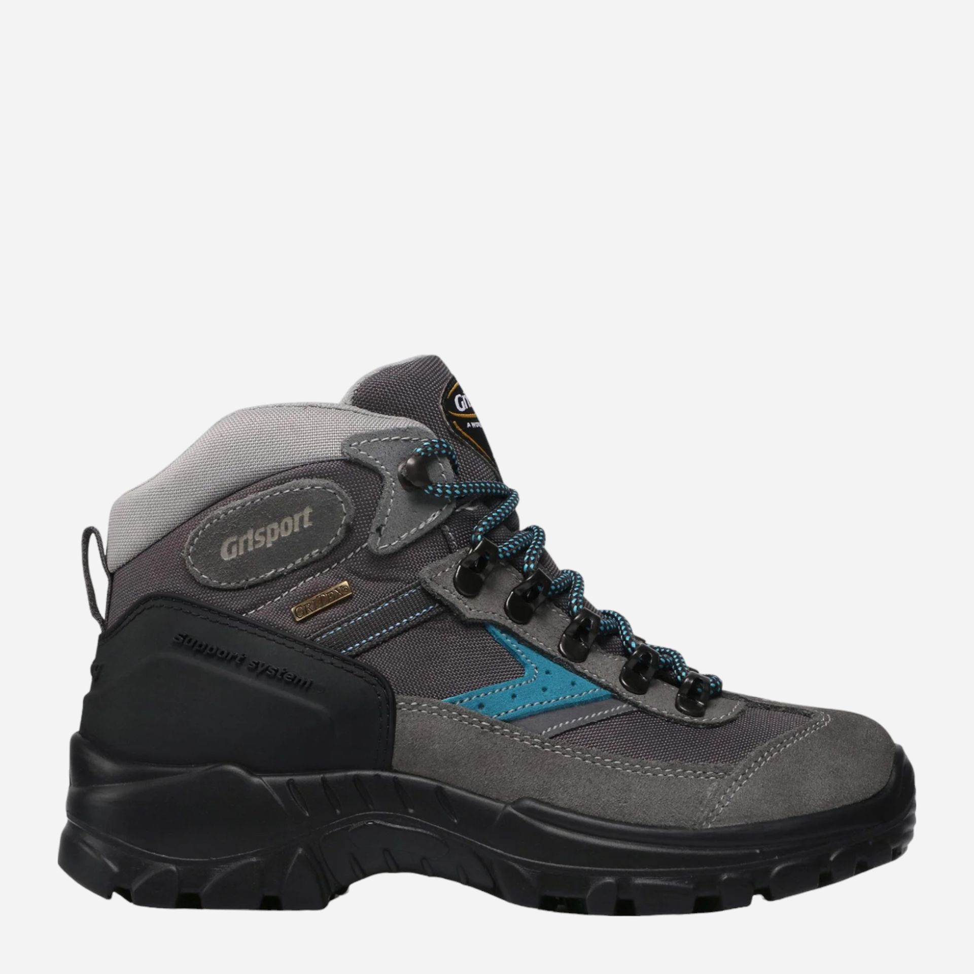 Buty trekkingowe damskie wodoodporne Grisport 13316S25G 37 24.7 cm Szare (5907483402787)