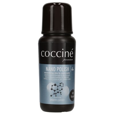 Pasta do skóry gładkiej licowej coccine nano polish 75 ml Czarny 02