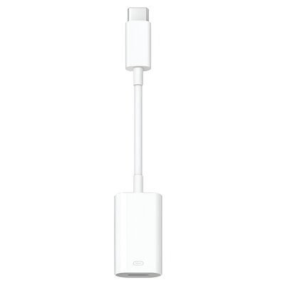 Adapter USB Typ C - Lightning ENERGEA Bazic GoCharge 27W Biały