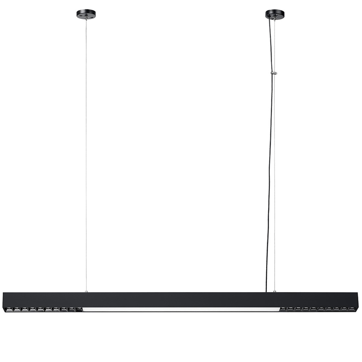 Czarna listwa LED nad stół 120cm LP-1301/1P L BK SMART z serii CALI L