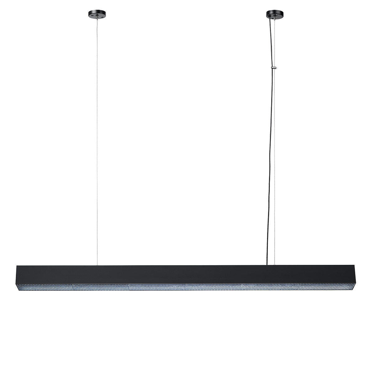 Szeroka listwa wisząca LED 120cm LP-1201/1P L BK SMART z serii MIRA L