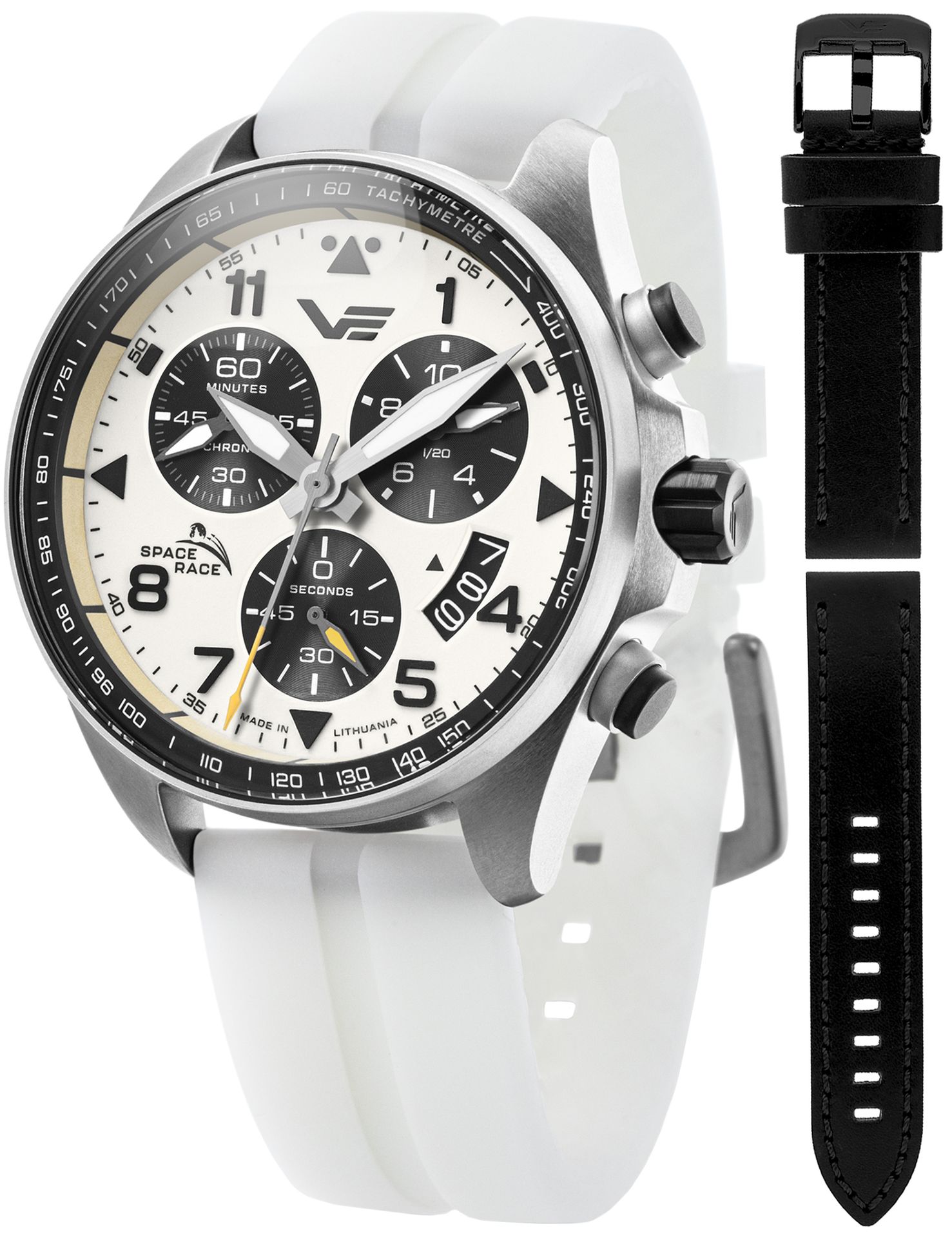 Zegarek Vostok Europe 6S30-325A743SW Space Race White Chrono