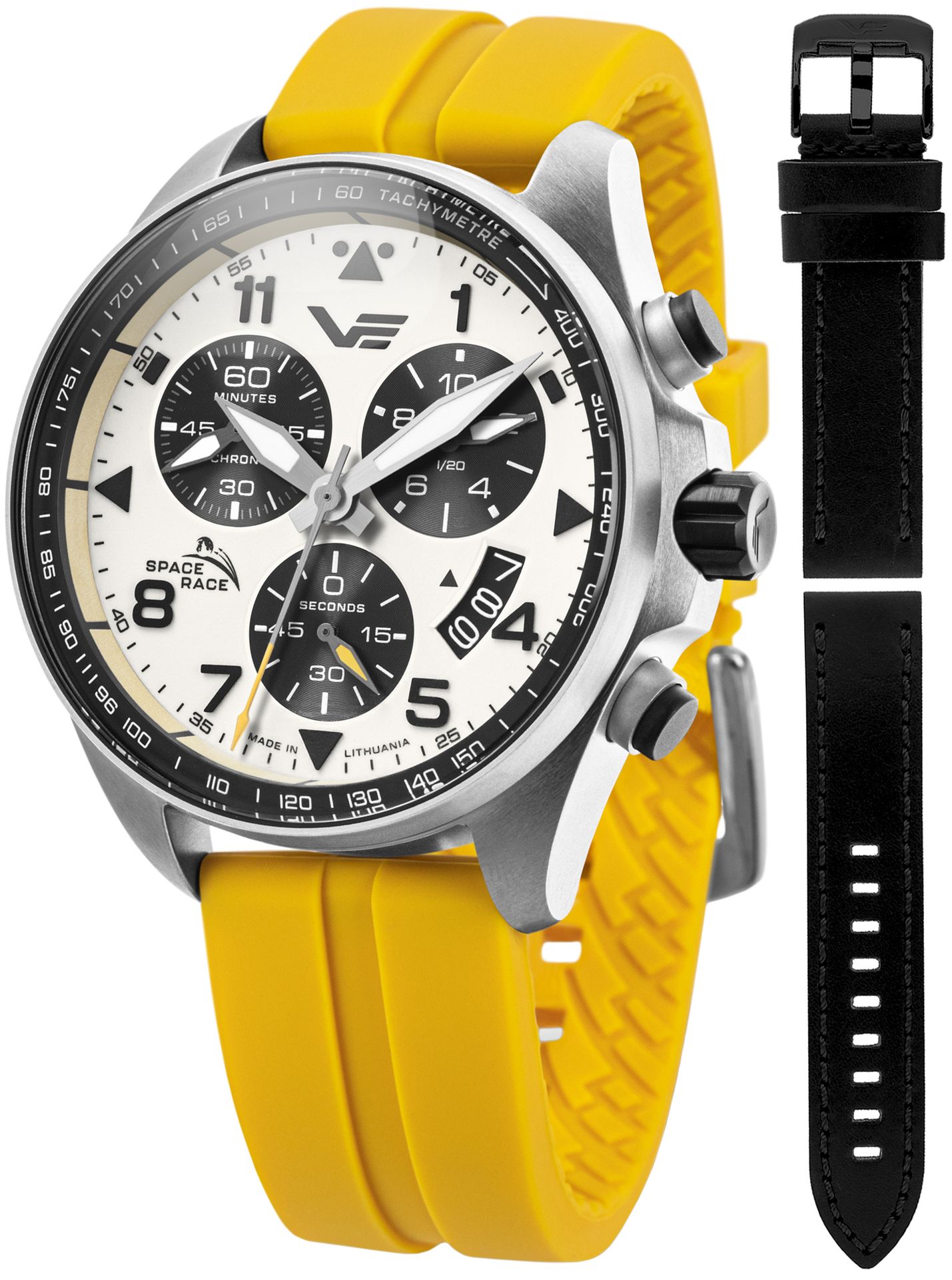 Zegarek Vostok Europe 6S30-325A743SY Space Race White Chrono