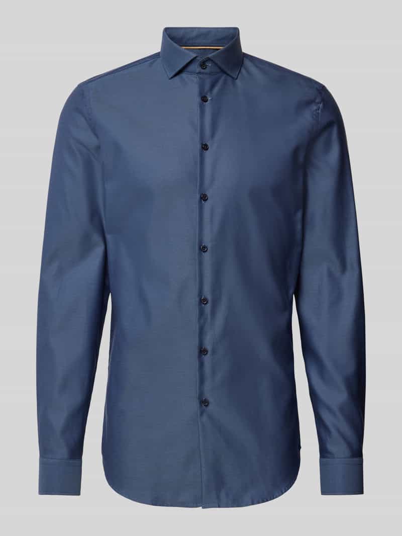 Koszula biznesowa o kroju slim fit z bardzo długim rękawem o jakości premium