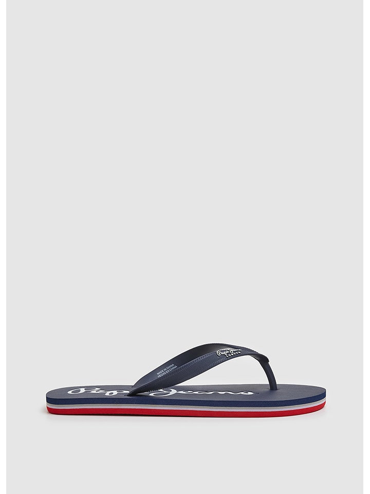 Pepe Jeans Japonki w kolorze granatowym
