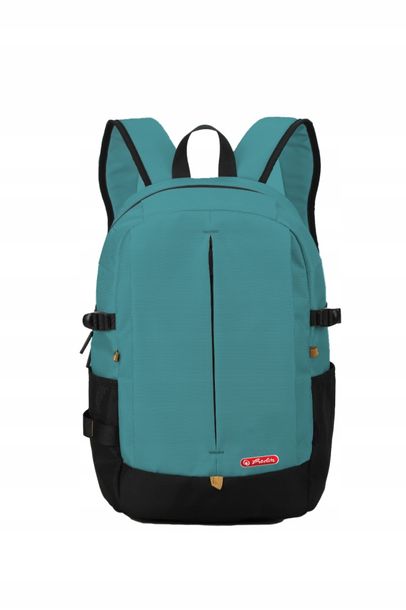 ﻿Solidny plecak sportowy tornister Oryginał Herlitz Sport - turkusowy