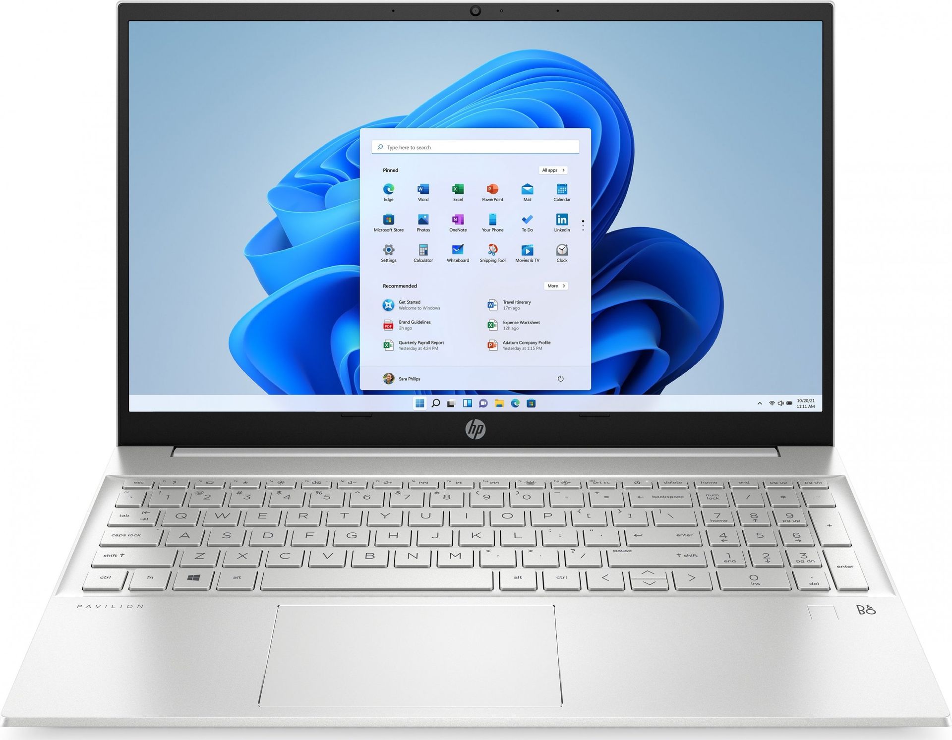 HP HP Pavilion 15-eh3001nw AMD Ryzen™ 7 7730U 39,6 cm (15.6