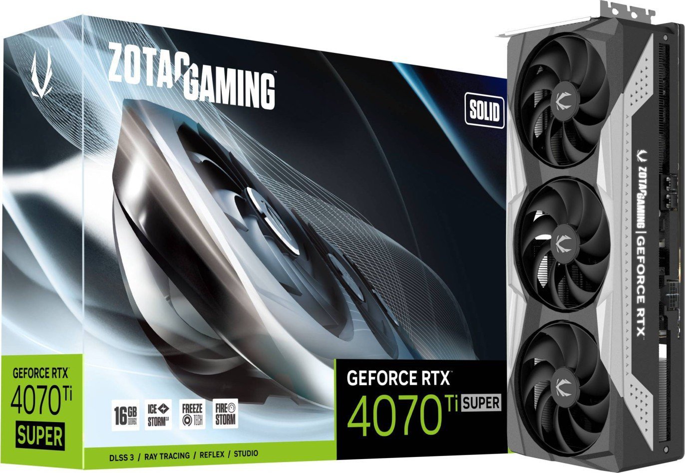Zotac Gaming GeForce RTX 4070 Ti SUPER Solid 16GB GDDR6X (ZT-D40730R-10P)