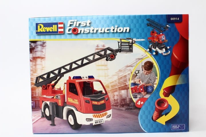 Revell 00914 First Construction Auto do składania Wóz strażacki