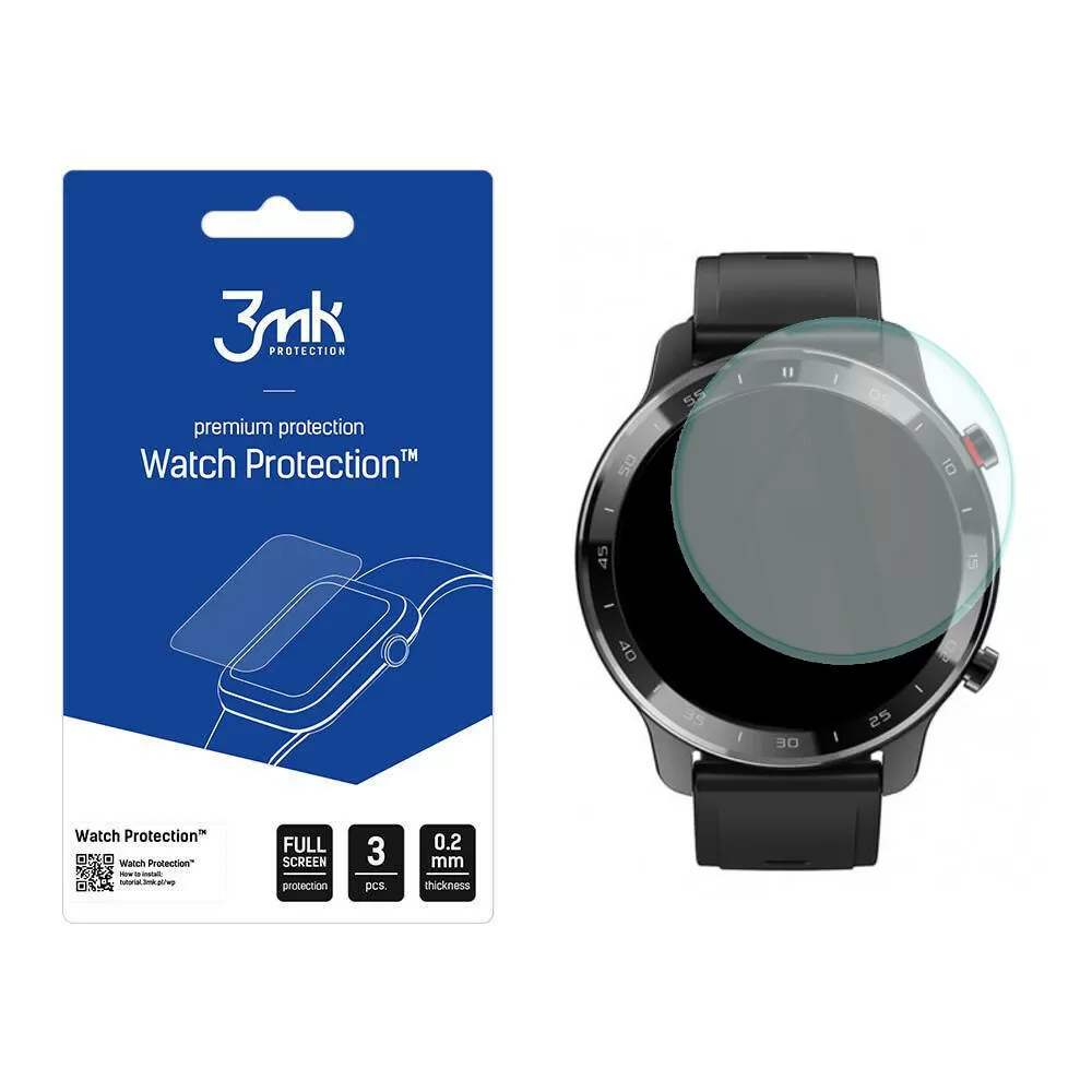 Garett Sport City Folia ochronna 3 szt - 3mk Watch Protection ARC+ • ZEGARKI / SMARTWATCHE - SZKŁA OCHRONNE FOLIE ✓