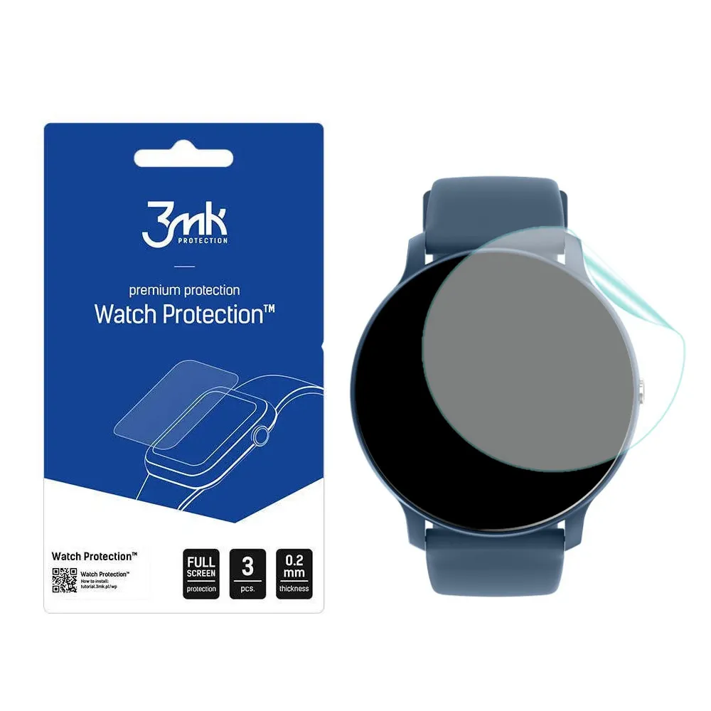 Rubicon RNCF16 Folia ochronna 3 szt - 3mk Watch Protection ARC+ • ZEGARKI / SMARTWATCHE - SZKŁA OCHRONNE FOLIE ✓
