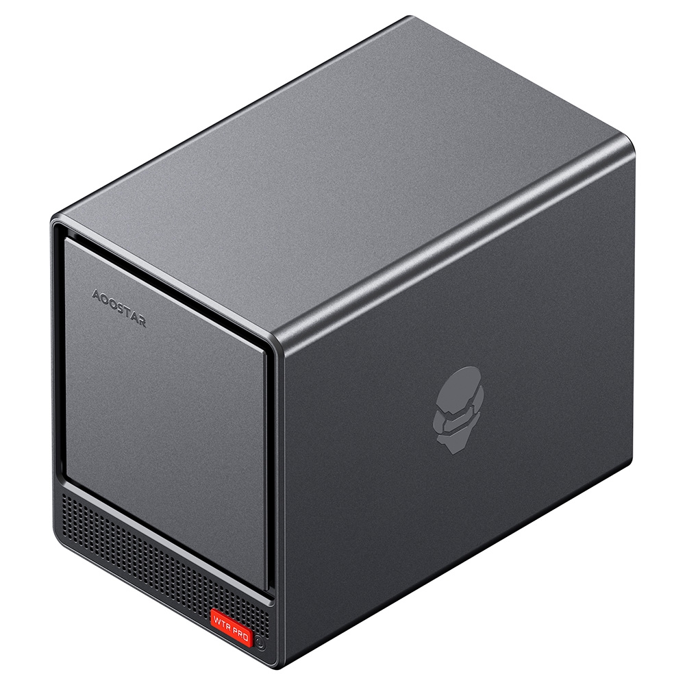 Mini PC AOOSTAR WTR Pro NAS, AMD Ryzen 7-5825U 8 Cores Max 4.5GHz, 16GB RAM 512GB SSD