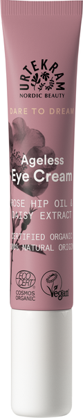 Krem pod oczy anti-aging DZIKA RÓŻA z wyciągiem ze stokrotki 15ml Urtekram