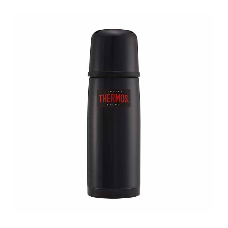Termos z przyciskiem na nakrętce oraz z kubkiem - ciemnoniebieski 350ml Thermos