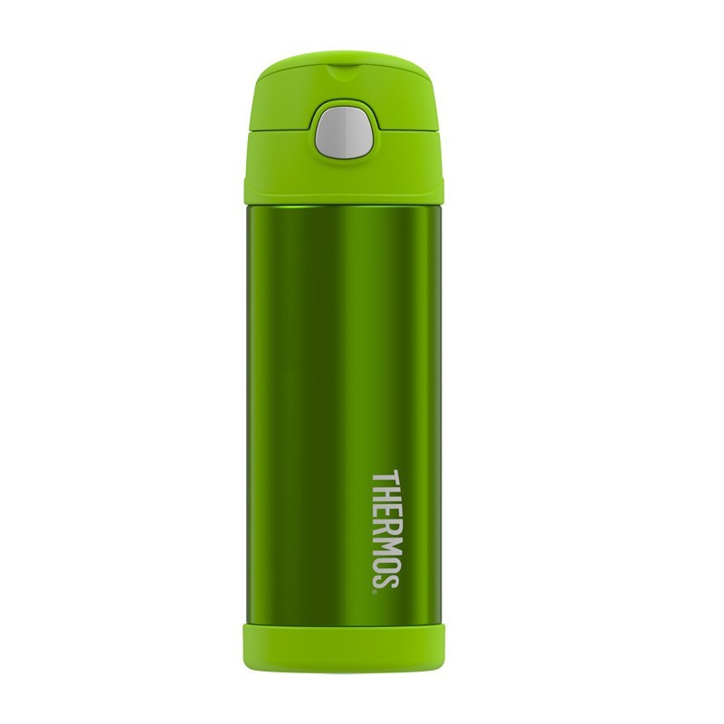 Termos dziecięcy ze słomką – limonkowy 470ml Thermos