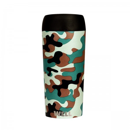 Kubek Termiczny Well - Army, 450ml