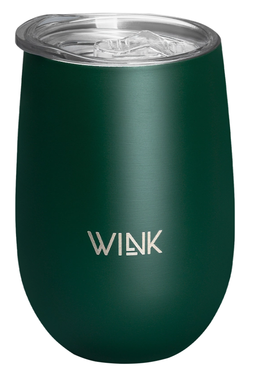 TUMBLER DARK GREEN WINK 350ml