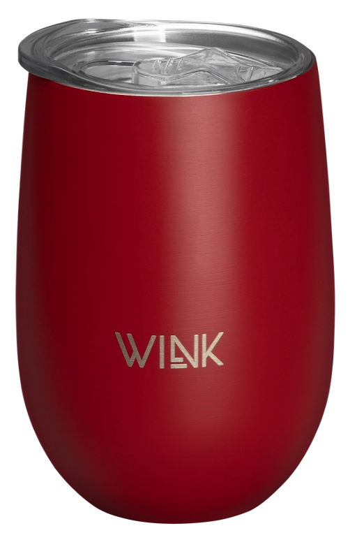 TUMBLER RED WINK 350ml