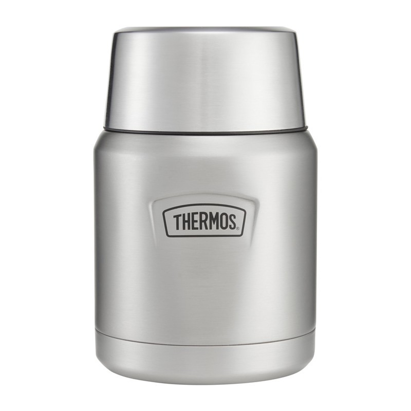 Termos na jedzenie z składaną łyżką i kubkiem – nierdzewny 470ml Thermos