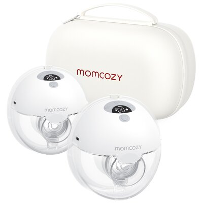 MOMCOZY M5 Laktator podwójny biały