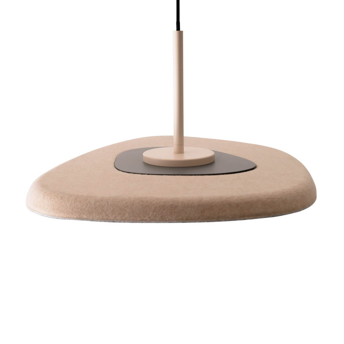 Lampa wisząca Deux P0561 Maxlight LED 5W 3000K do jadalni beżowa szara