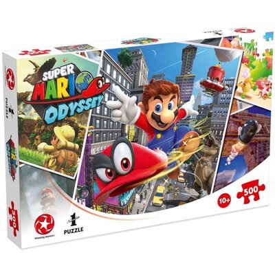 Winning Moves 11316 500 części puzzle, motyw Super Mario