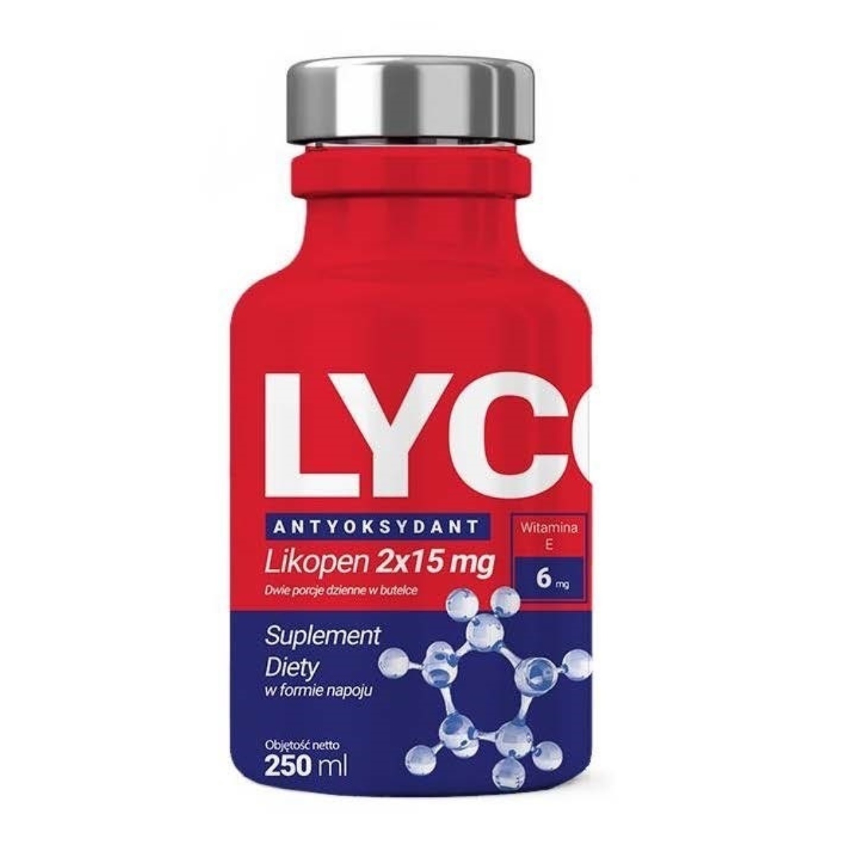 LycopenVit Witamina E + Kurkuma suplement diety w formie napoju 250ml