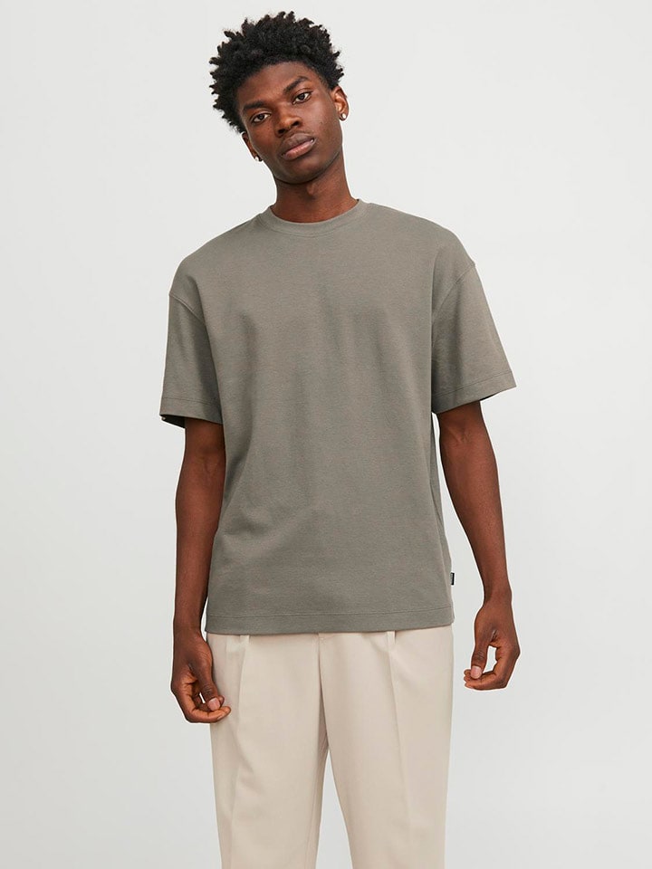 Jack & Jones Koszulka w kolorze khaki