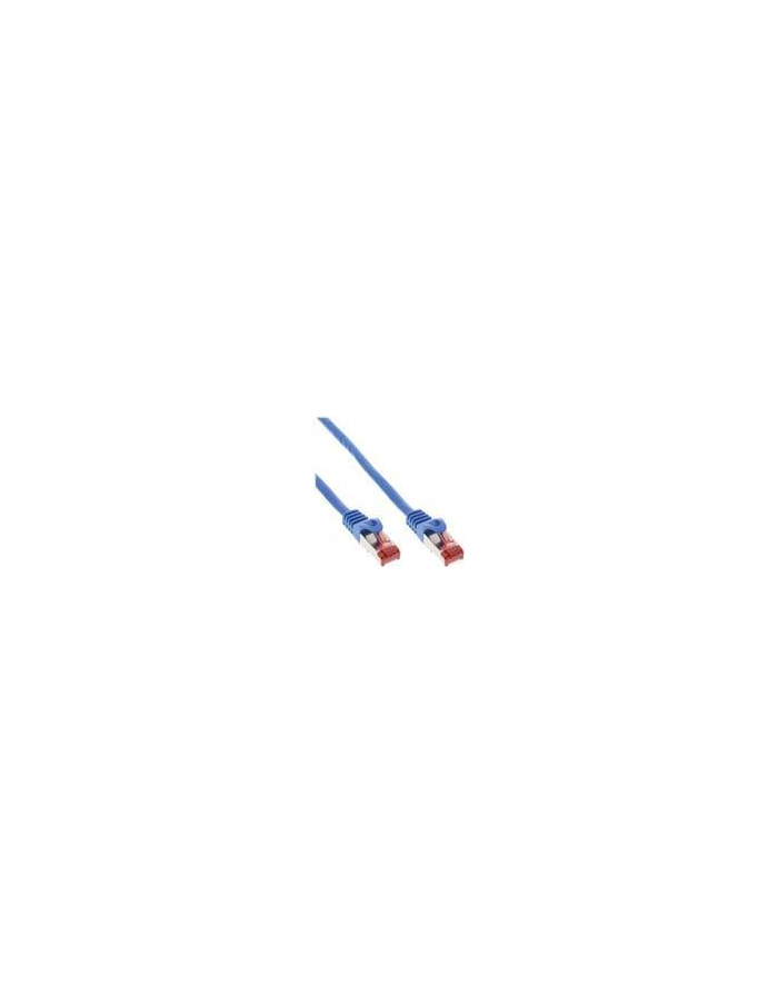 Inline 70Pcs. Pack Bulk-Pack Patch Cable S/Ftp Pimf Cat.6 250Mhz Pvc Copper niebieski 1M B76411B B-76411B