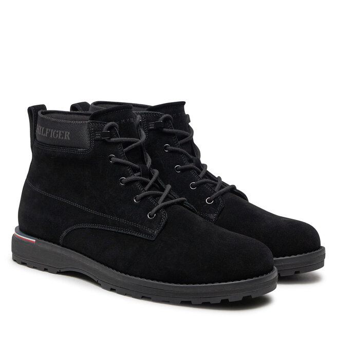 Trzewiki Tommy Hilfiger Corporate FM0FM05147 Czarny